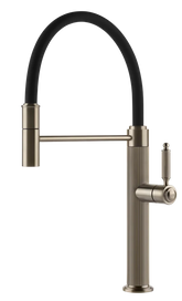 Gessi Venti20 robinet de cuisine semi-professionnel avec douchette extractible 60634